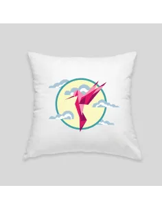 Coussin colibri 2