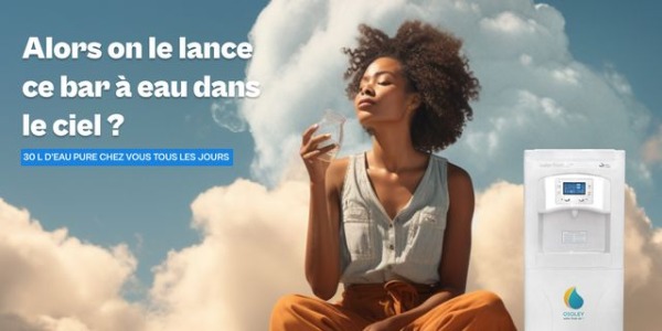 Transformez l'Air en Eau Pure avec les Générateurs d'Eau Atmosphérique Osoley